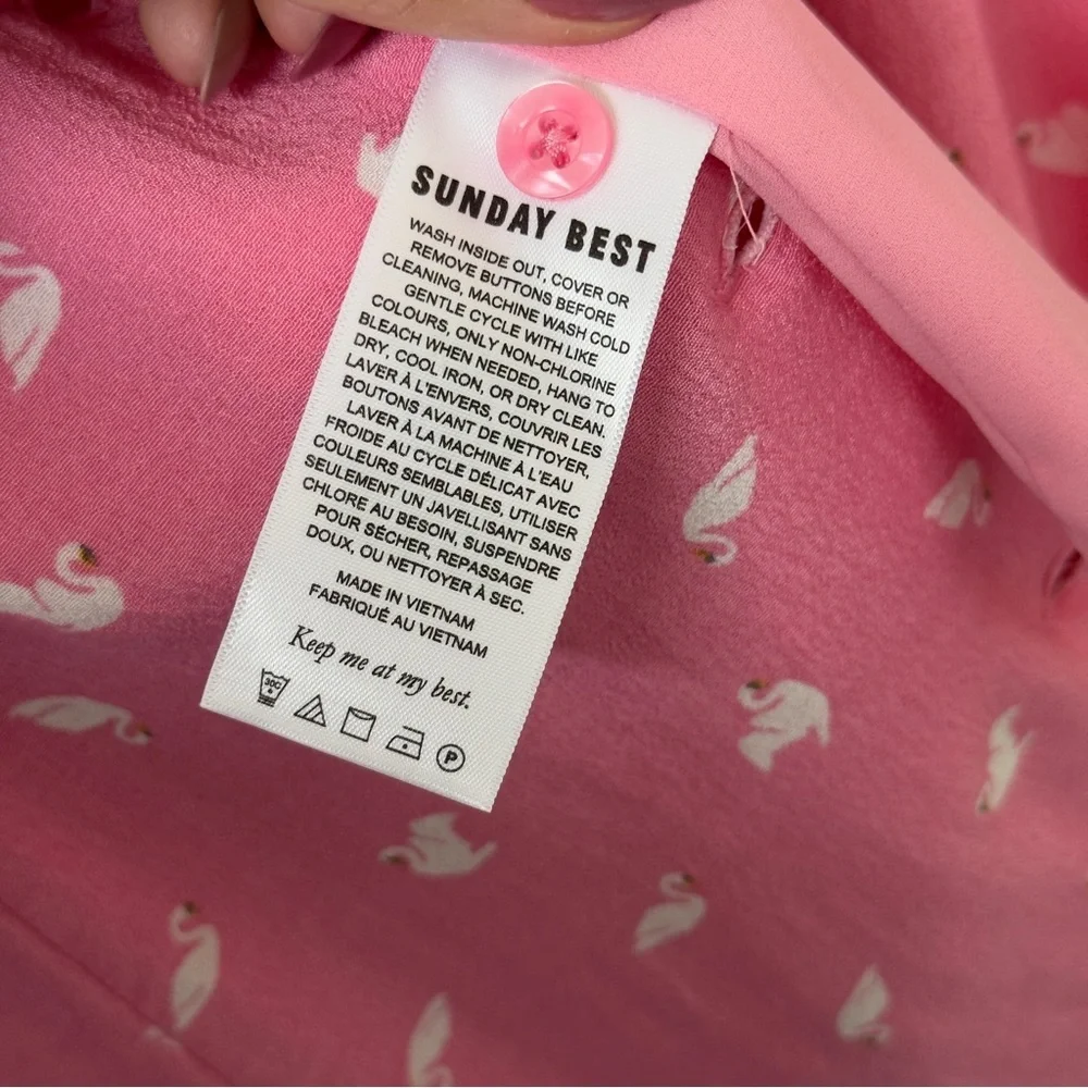 Sunday Best Pink Swan Dress - Picture 7 of 7